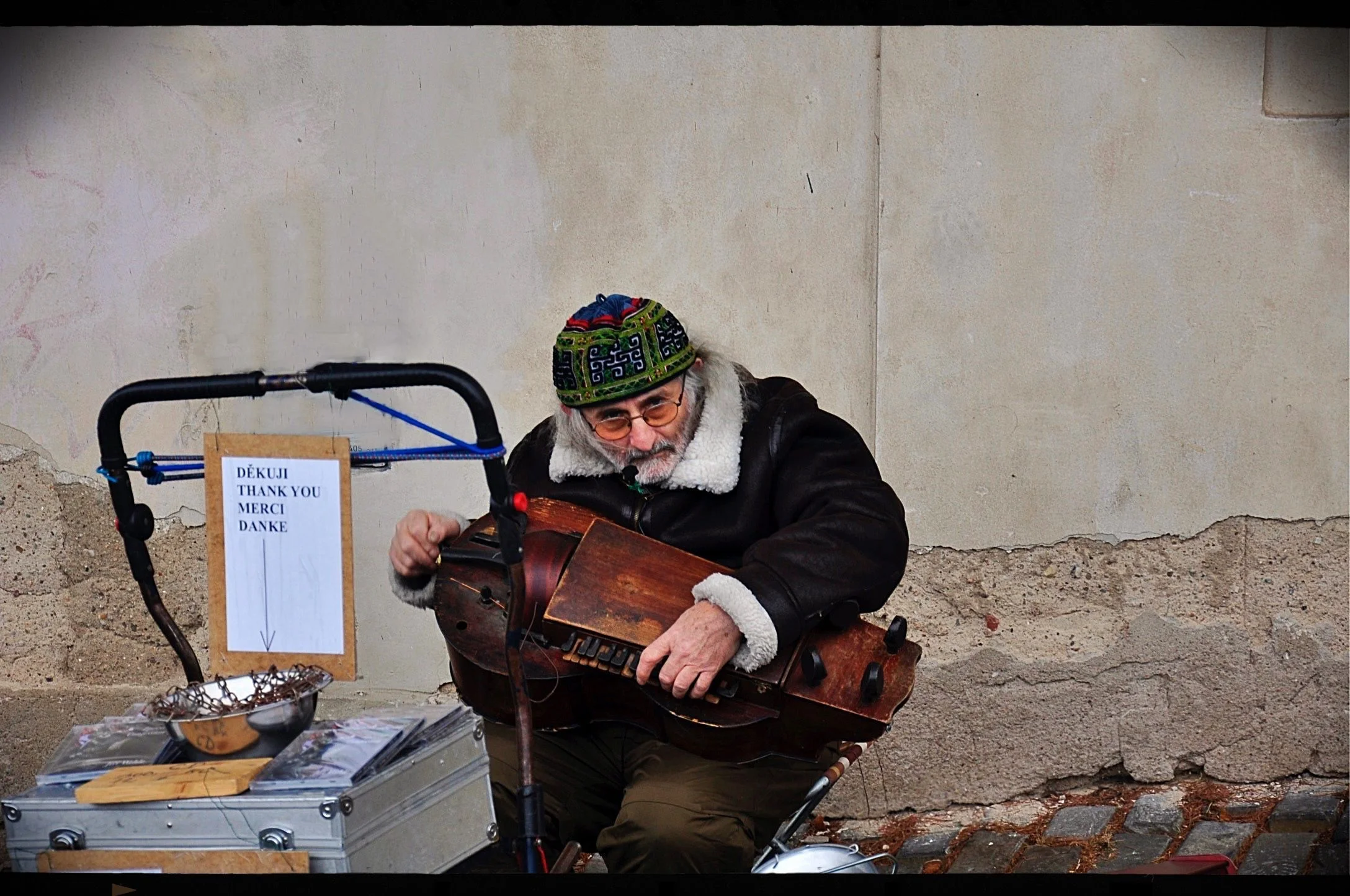 Músico callejero